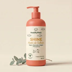 HealthyPack Shine — Aceite de Salmón 450ml
