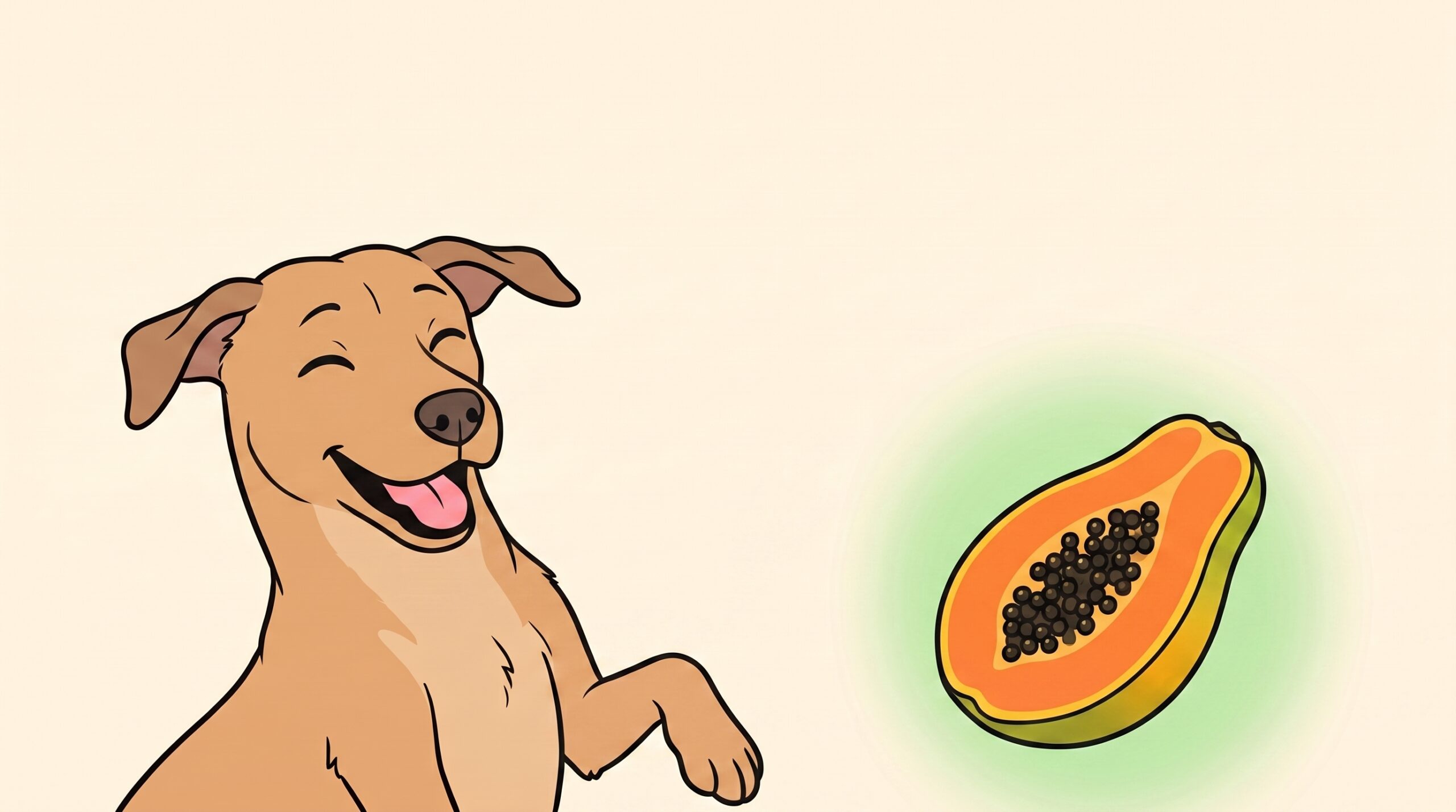 Papaya para perros — Sí, sin semillas ni cáscara